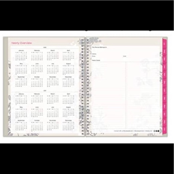 Blue Sky weekly & monthly hourly appointment book - Picture 7 of 11